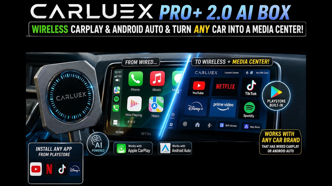 CARLUEX Pro+ 2.0 Review - turn ANY Car Into an Media Center