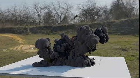 blender explocion + efecto gradian