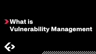 What is Vulnerability Management