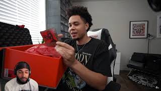 ClarenceNyc Reacts Unboxing SATAN SHOES By Lil Nas X