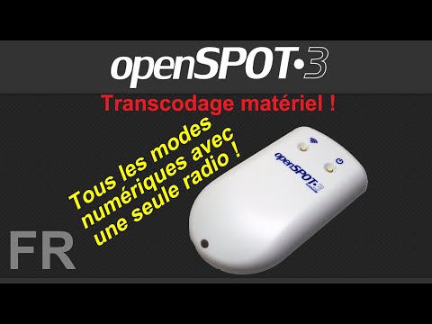 SharkRF OpenSPOT3 - Évaluation avec transcodage matériel