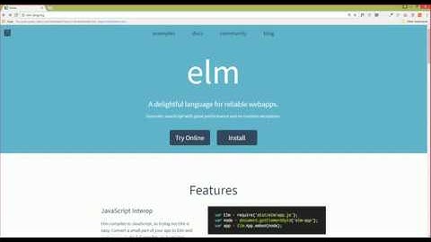 Functional Programming. Part 5. Elm