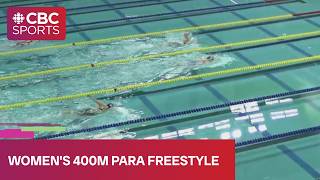 Canadian Para Record In Women's 400m Para Freestyle Final | 2026 Speedo Canadian Open | #cbcsports