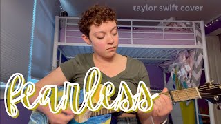 fearless: taylor swift cover