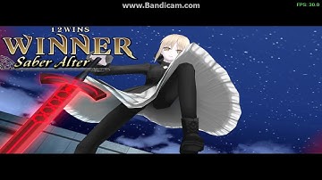 (PPSSPP Emulator) [Difficulty - Hard] *Saber Alter* - Fate/Unlimited Codes