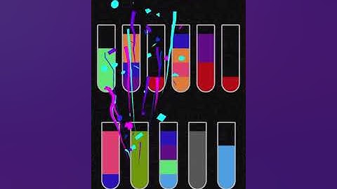 Water sort puzzle game Level 552