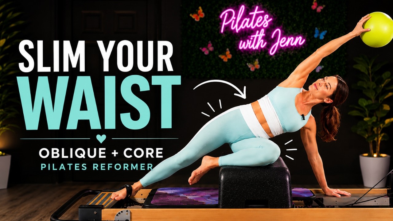 Pilates Reformer Core + Obliques Workout | 25 Min Deep Abs - YouTube