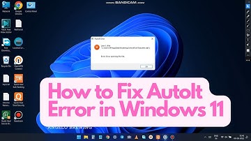 Fixing AutoIt Error in Windows 11 Line 0 (File "C:\Users\HP\AppData\Roaming\ServiceTod\Todumev.dat")
