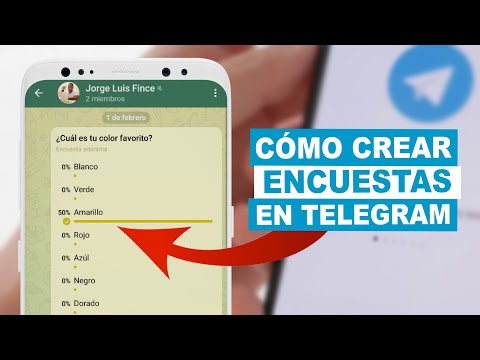 Como CREAR ENCUESTAS en Telegram
