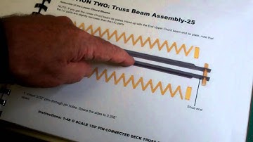 Part 4: Assembling the upper and lower chords.