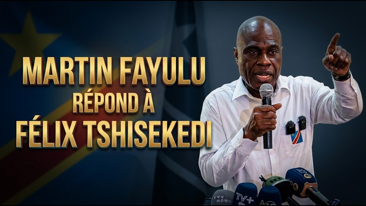 Martin Fayulu répond a Felix Tshisekedi