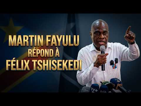 Martin Fayulu répond a Felix Tshisekedi