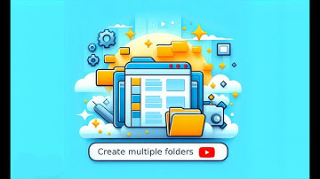 How to Create Multiple Folders from Excel Using a BAT File | Step-by-Step Guide