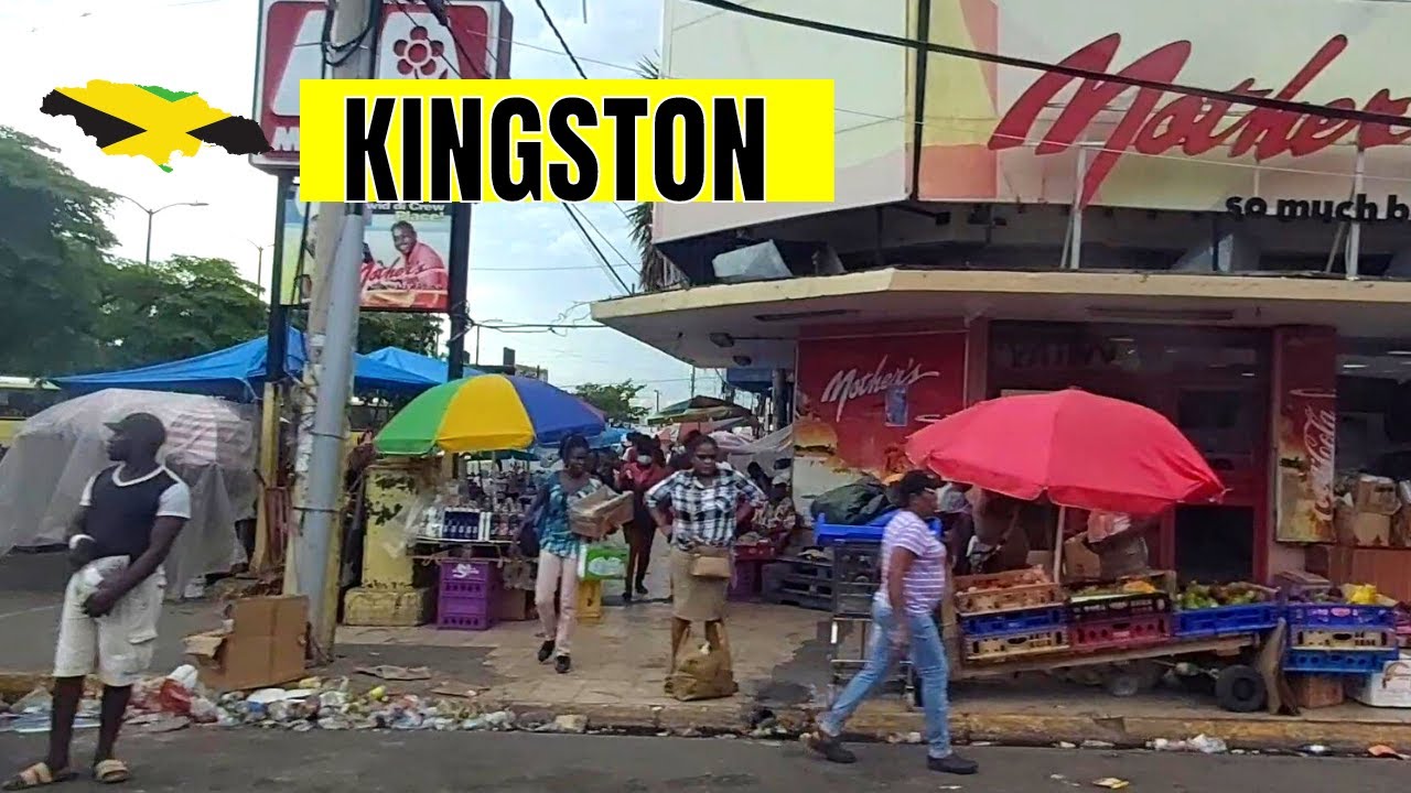 Welcome to  Kingston City Jamaica , tour of Kings Street to Spanish Road 2/9/2022