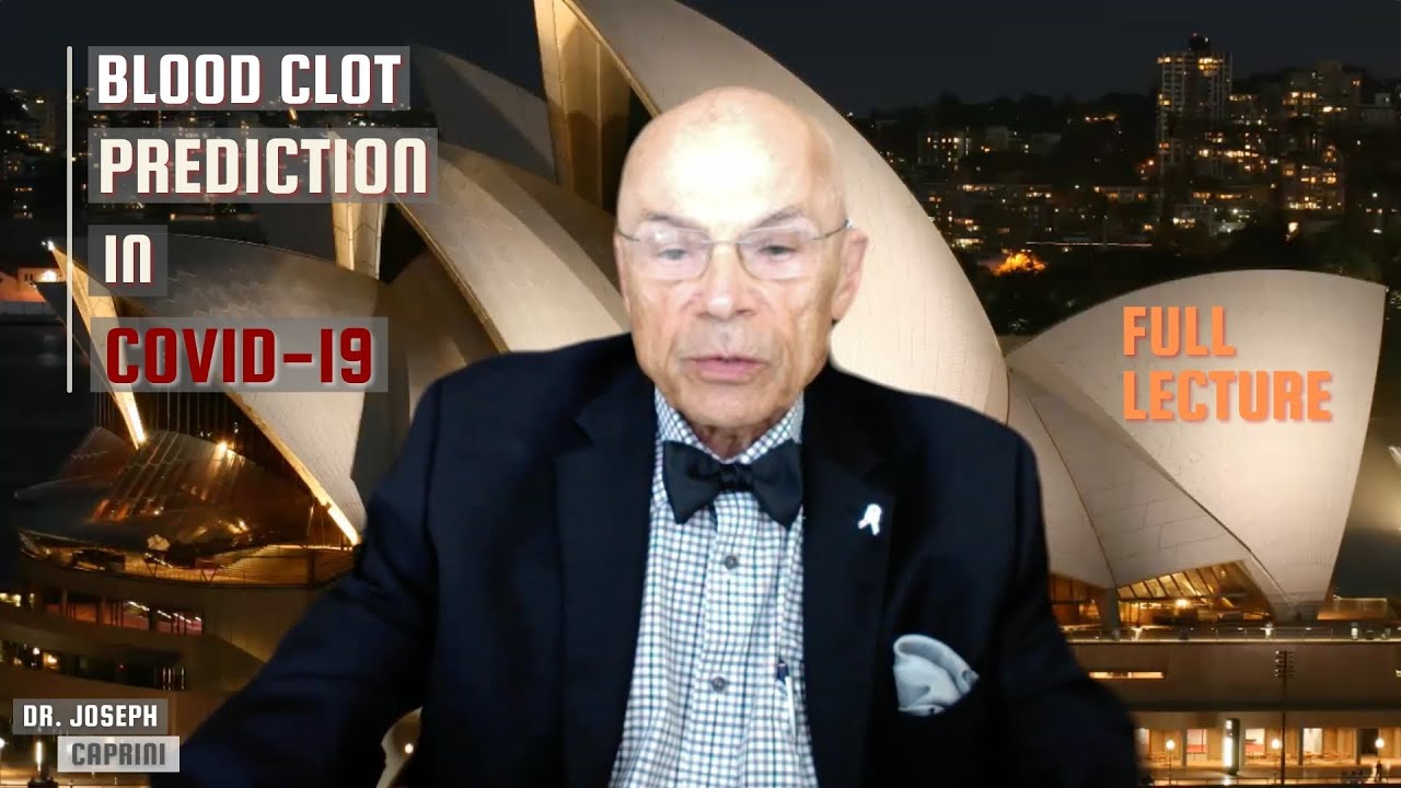 BLOOD CLOT Prediction And Survival in COVID-19 Patients | Full Lecture