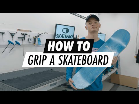 Video: Kan du tage griptape af skateboardet?