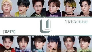 TREASURE-U перевод на русский [COLOR CODED LYRICS]