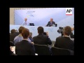 News conference by president putin at g8 summit end