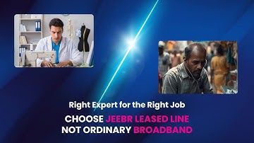Broadband Can’t Do a Leased Line’s Job | Choose Jeebr Internet for Reliable Business Connectivity
