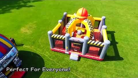 Inflatable Wrecking Ball Extreme Interactive Game | Bouncer World SC | Sumter, SC