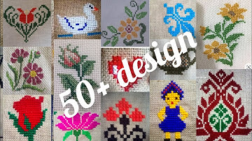 50+ beautiful cross stitch design.