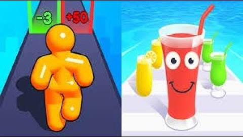 Gameplay Tall Man 3D Vs Juice Run 3D 🍅⚪️🔮🍅Walkthrough Mobile Max Gameplay