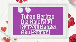 Story Wa Hanya Rindu Kangen Bikin Nangis Darah | Story Wa Hanya Rindu andmesh kamaleng