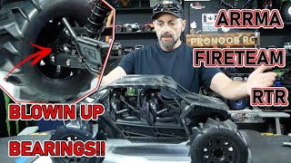 ARRMA FIRETEAM 6s RTR… Do this before you run!