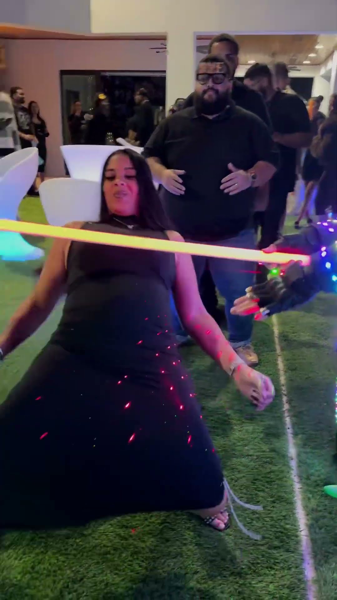Crowd is surprised she can still do this while pregnant #shorts