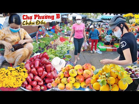 Video Hết dịch Chợ Phường B Châu Đốc An Giang chuẩn bị đón... - youtube