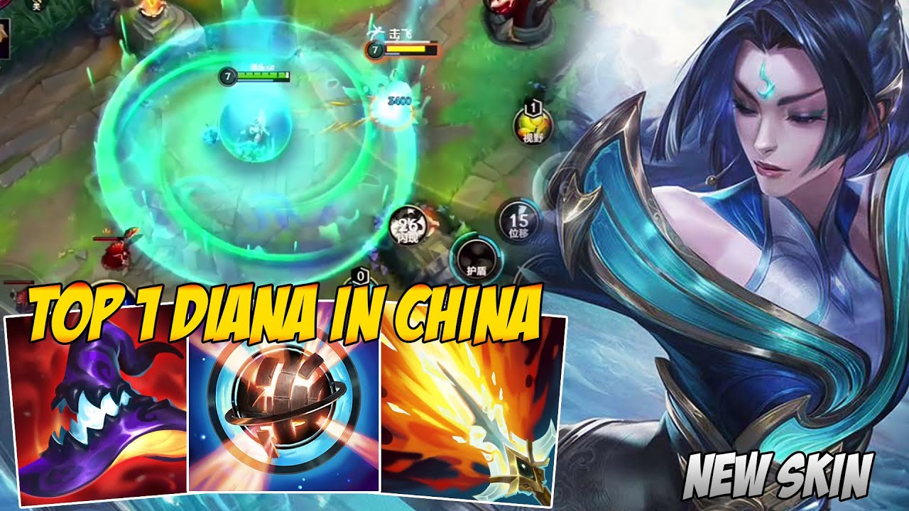 TOP 1 DIANA IN CHINA | IMMORTAL JOURNEY DIANA (NEW SKIN)
