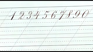 Engrosser's Script Number Demo