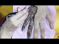 Negative space mehndi tutorial  eid mehndi design  fingers mehndi design 2022