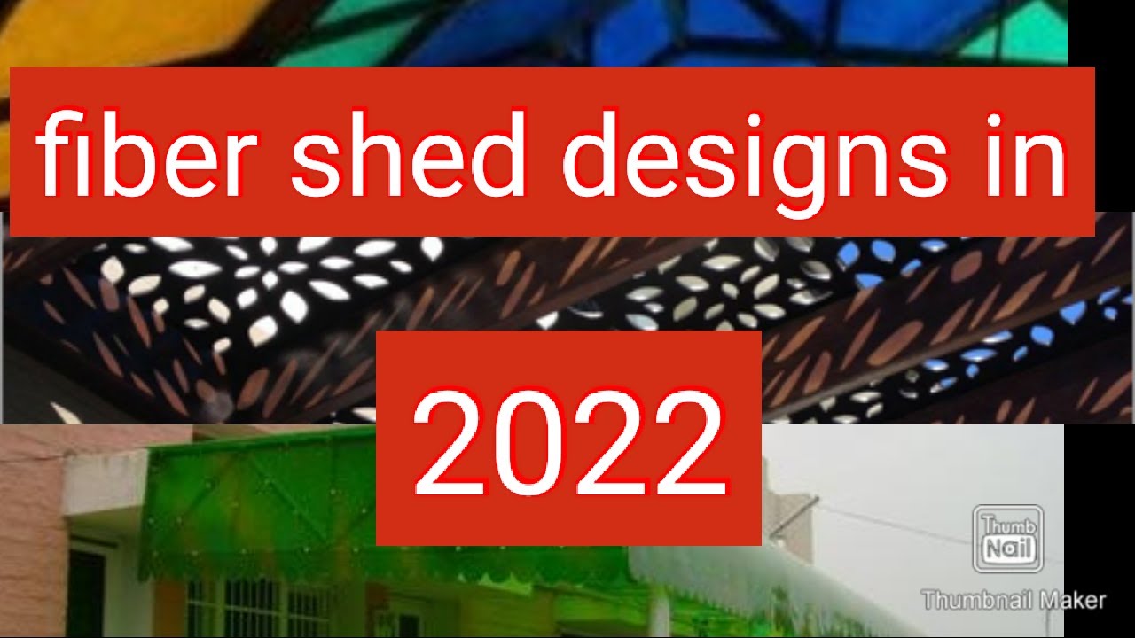 Fiber sheds for car parking