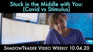 Stuck in the Middle With You (Covid vs Stimulus) | ShadowTrader Video 10.04.20
