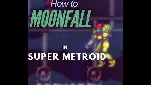 How to Moon Fall in Super Metroid Tutorial