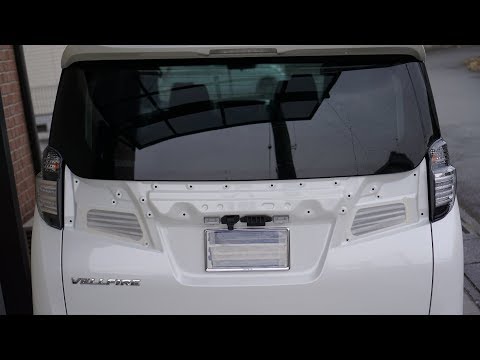How to Remove Tail Lights (Back Door Lights) - 30 Series Early