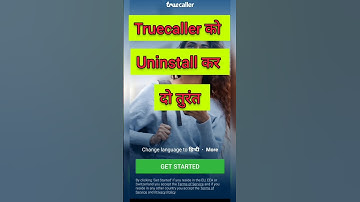 Truecaller uninstall now #shorts