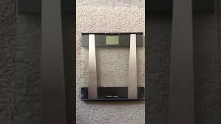 How to reset Health o meter scale