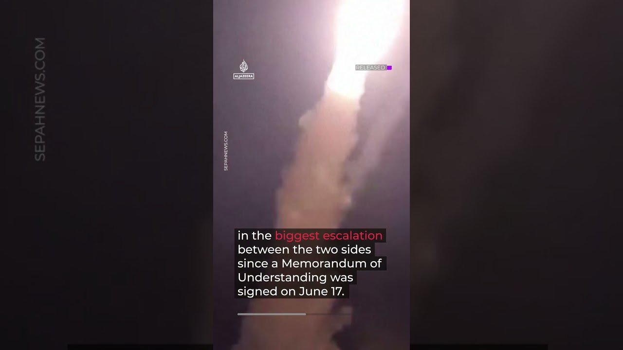 Iranian forces: missiles and drones fired at US targets in Gulf States | AJ #shorts
