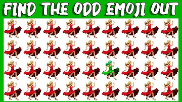 Find the odd one out | Emoji Puzzle