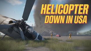Most terrifying helicopter accident 🤯 | helicopter| accident 