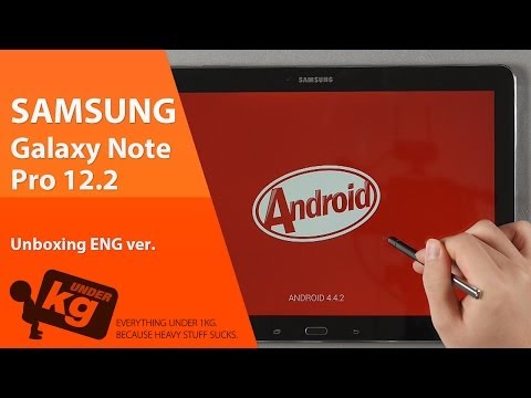 [EN] Samsung Galaxy Note Pro 12.2 Unboxing