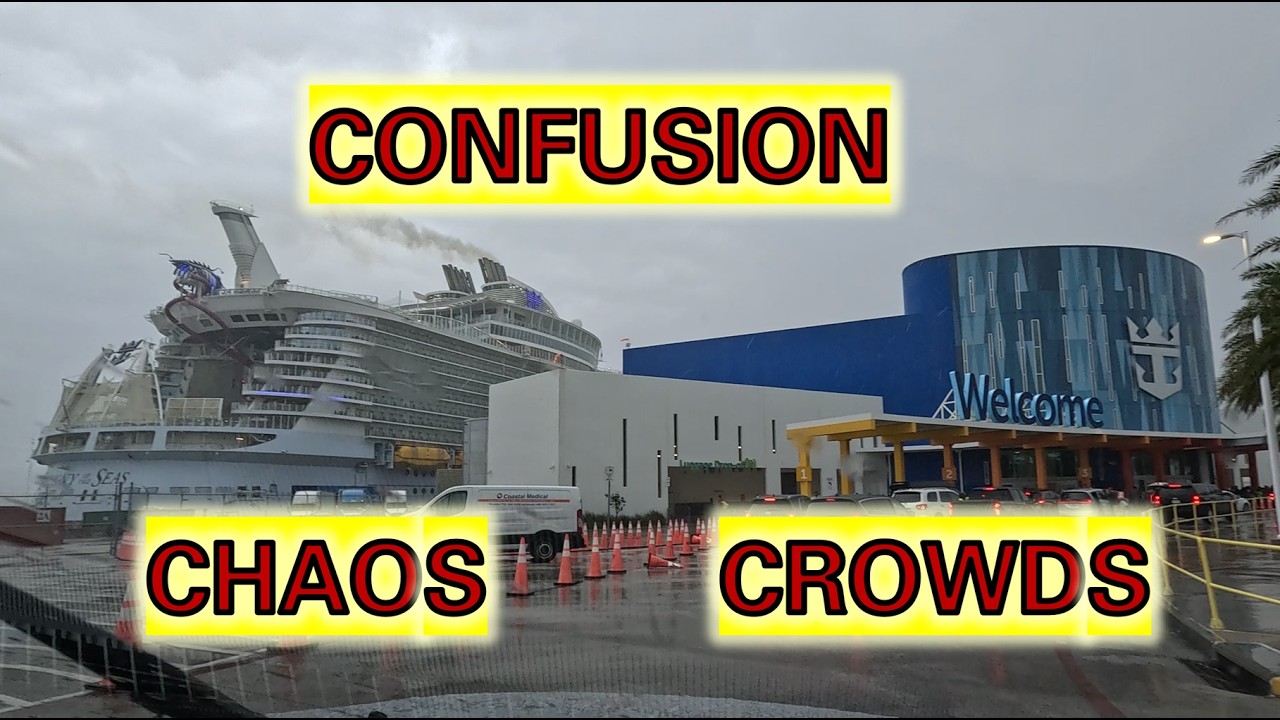 Boarding Day in Galveston Harmony of the Seas