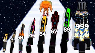 GUN RUN EVOLUTION 3D – Weapon Evolution 💥 | Satisfying Android Gameplay screenshot 2