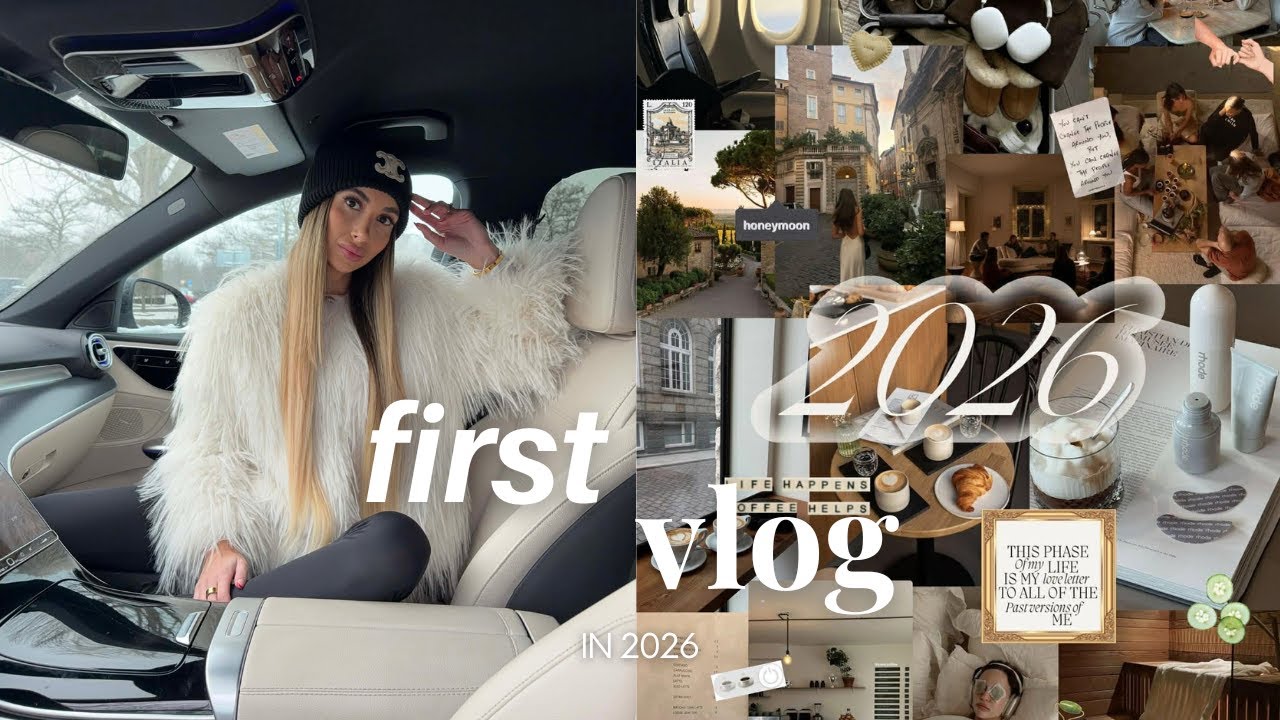 PRVNÍ VLOG 2026 I vision board, Primark haul, novinky v mé skincare