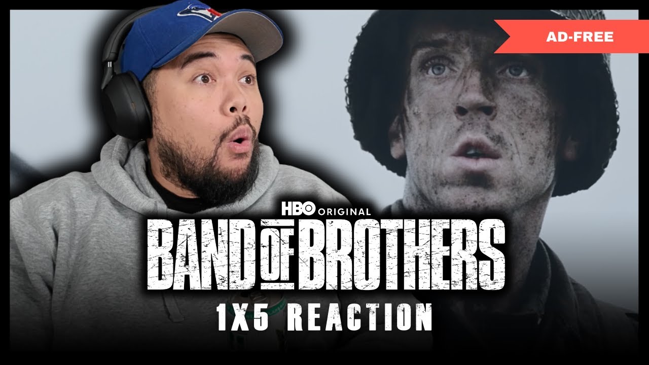 AD-FREE: Finally Watching *BAND OF BROTHERS* | 1x5 | Crossroads