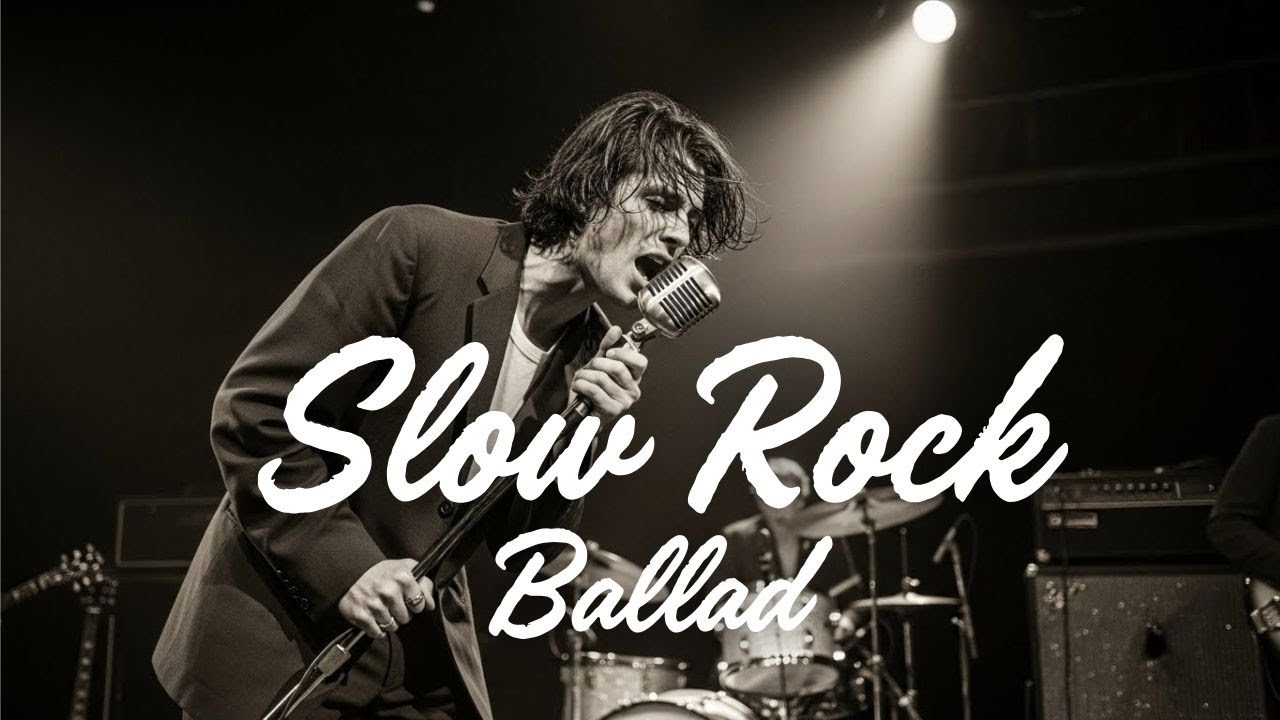 Slow Rock Ballad for Relaxing | Old School Classic Rock Style