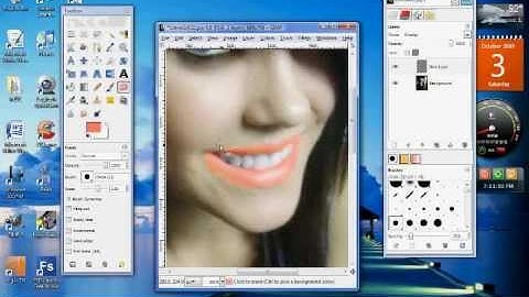 Scene Girl Makeover With Gimp