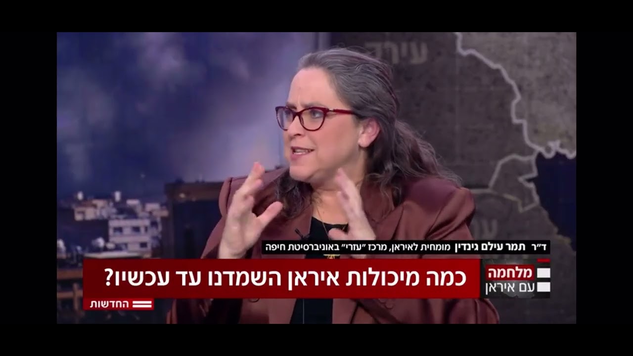 ד״ר תמר עילם גינדין בפאנל אברי ושרקי 2.3.2026